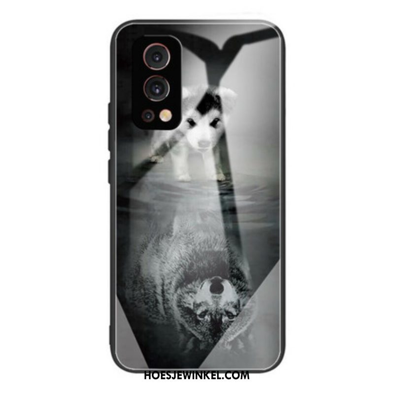 Hoesje voor OnePlus Nord 2 5G Puppy Dream Gehard Glas