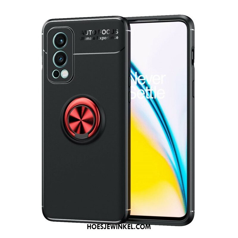 Hoesje voor OnePlus Nord 2 5G Roterende Ring