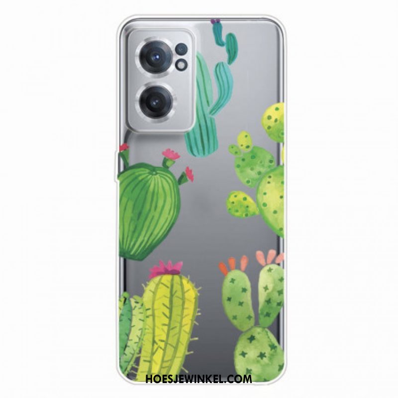 Hoesje voor OnePlus Nord CE 2 5G Cactussen Waanzin