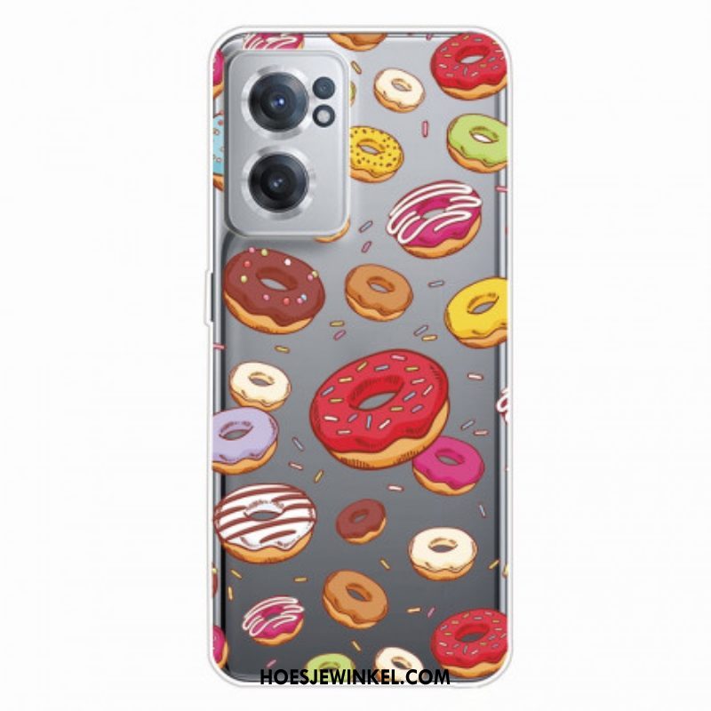 Hoesje voor OnePlus Nord CE 2 5G Gekke Donuts