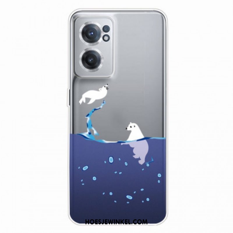 Hoesje voor OnePlus Nord CE 2 5G Ijsberen