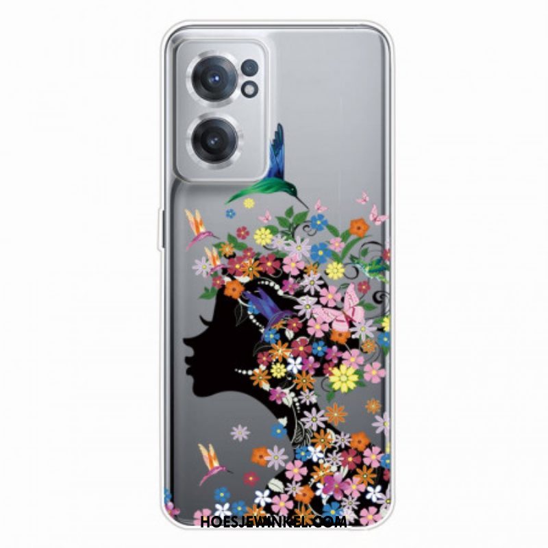 Hoesje voor OnePlus Nord CE 2 5G Kroon Van Bloemen