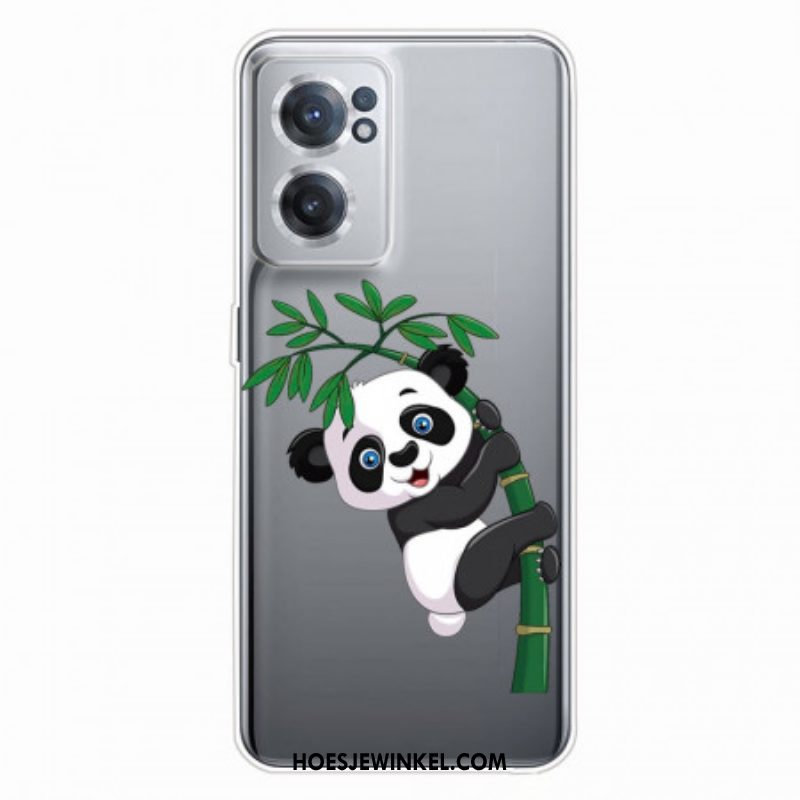 Hoesje voor OnePlus Nord CE 2 5G Vastgrijpende Panda