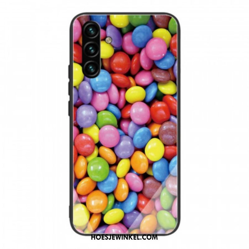 Hoesje voor Samsung Galaxy A13 5G / A04s Verlangens Pailletten