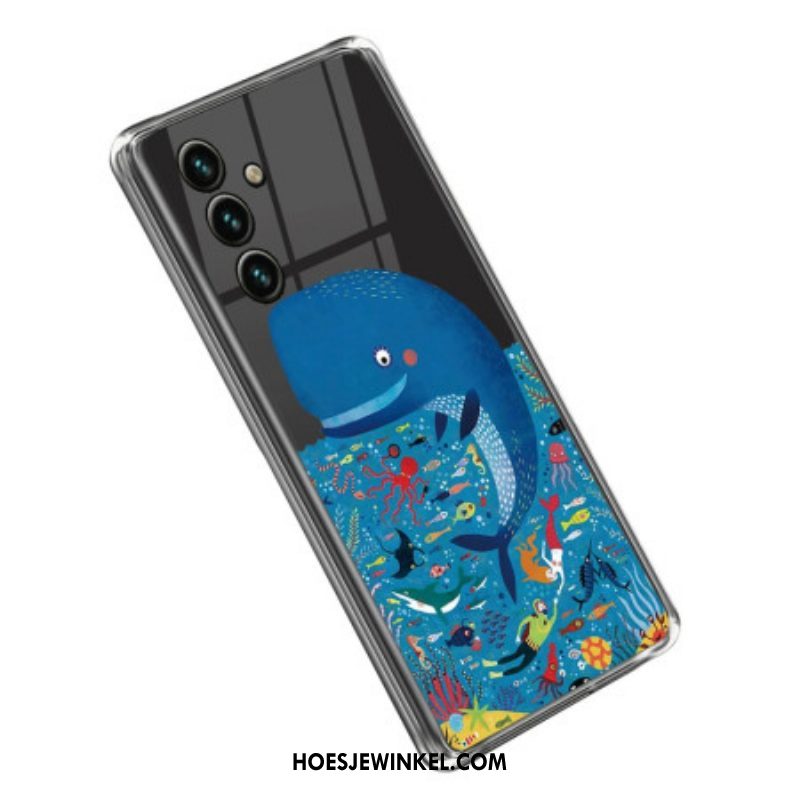 Hoesje voor Samsung Galaxy A14 / A14 5G Stammen Olifant