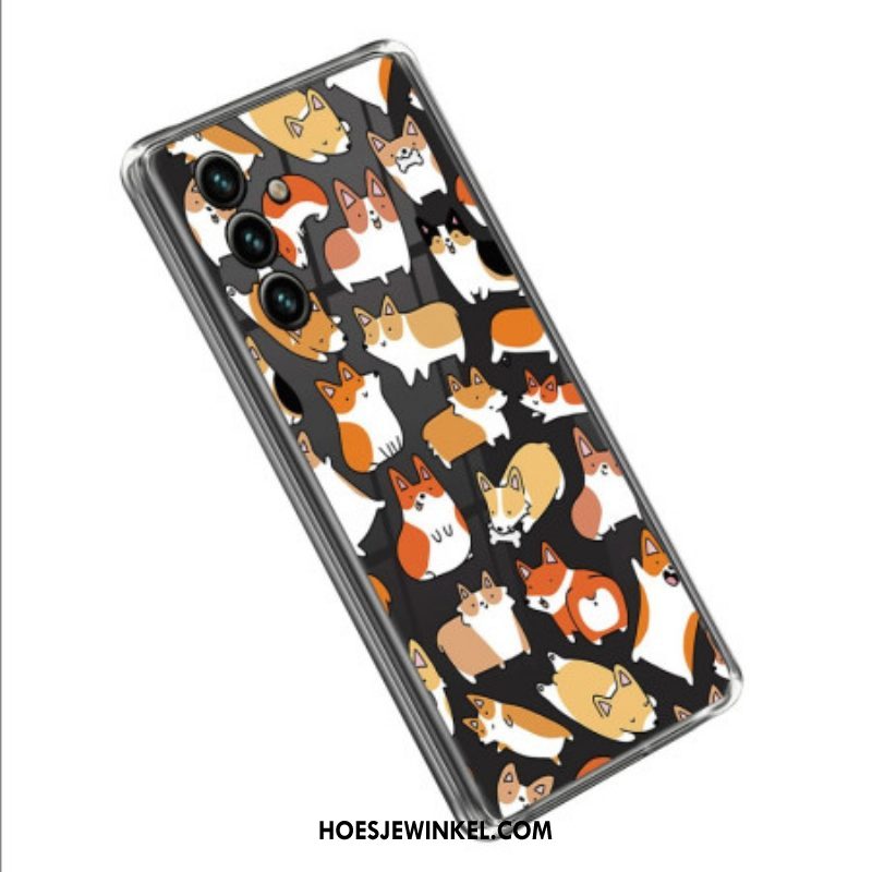 Hoesje voor Samsung Galaxy A14 / A14 5G Tijger Print