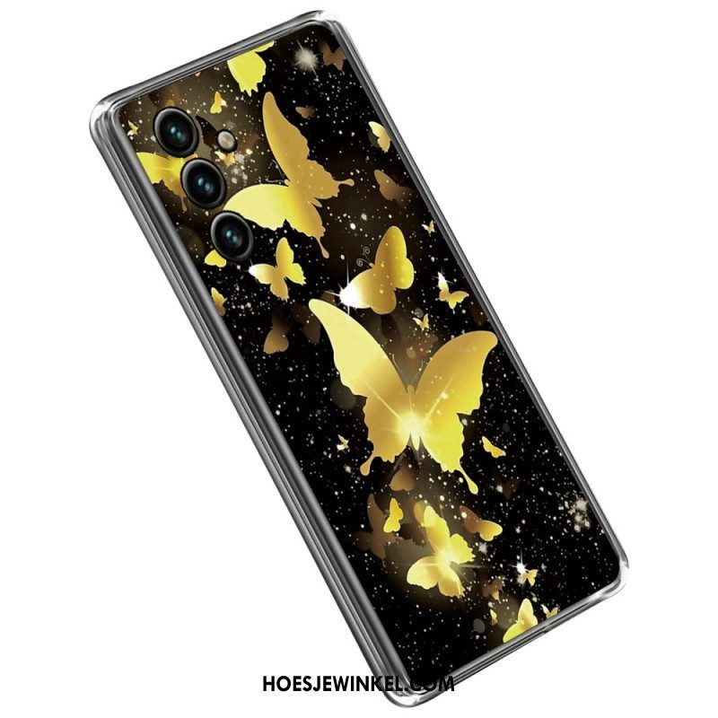 Hoesje voor Samsung Galaxy A14 / A14 5G Zichtbare Naden