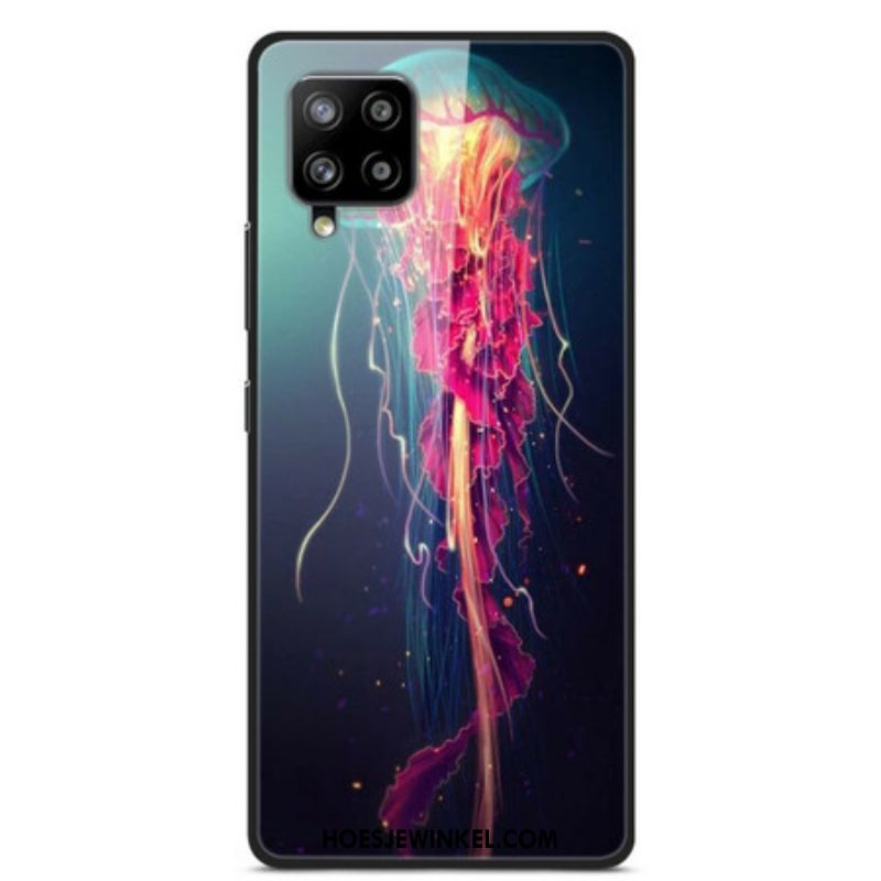 Hoesje voor Samsung Galaxy A42 5G Octopus Van Gehard Glas