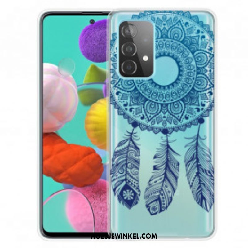 Hoesje voor Samsung Galaxy A52 4G / A52 5G / A52s 5G Enkelbloemige Mandala