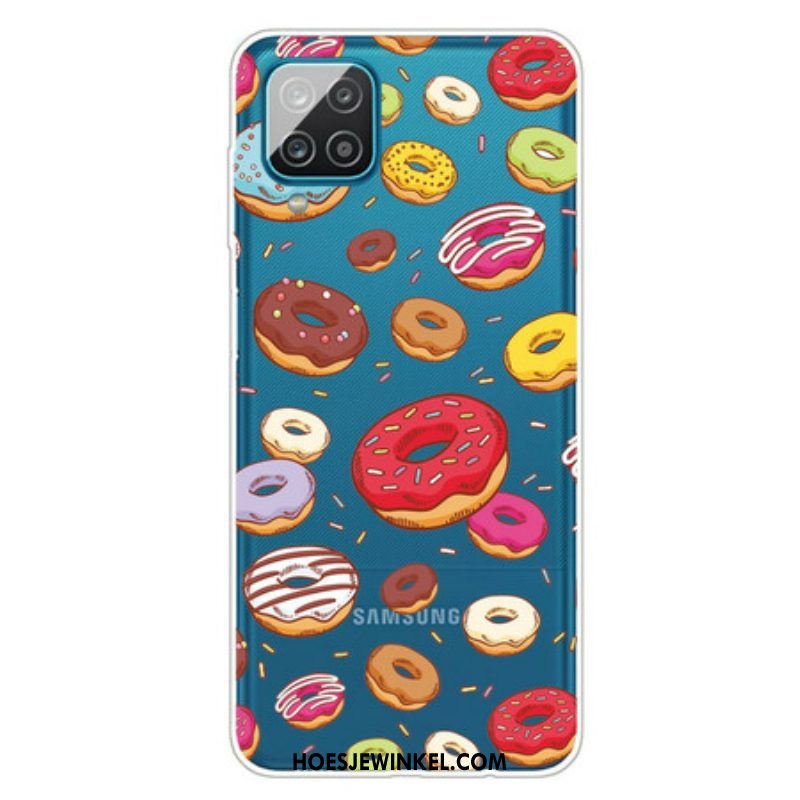 Hoesje voor Samsung Galaxy M12 / A12 Hou Van Donuts