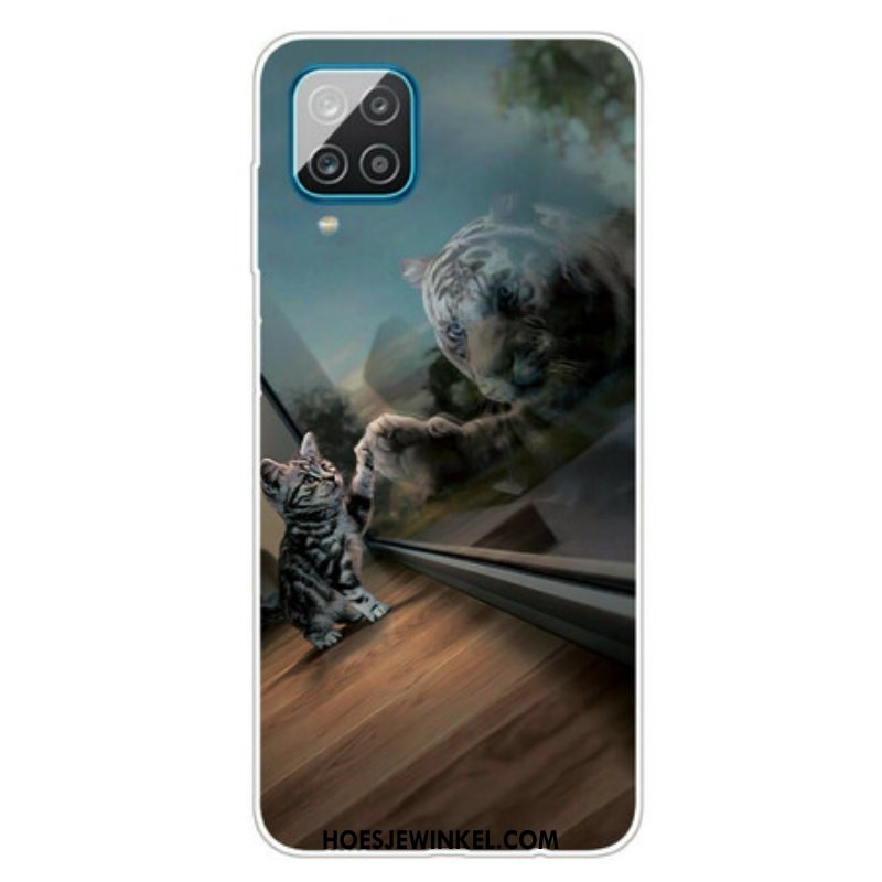 Hoesje voor Samsung Galaxy M12 / A12 Kittens Droom