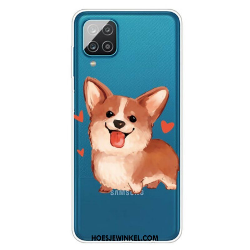 Hoesje voor Samsung Galaxy M12 / A12 Mijn Kleine Hond