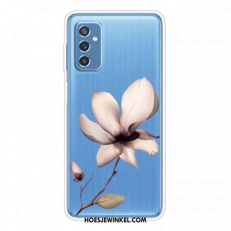 Hoesje voor Samsung Galaxy M52 5G Breekbare Bloem