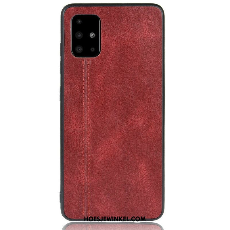 Hoesje voor Samsung Galaxy S20 Plus / S20 Plus 5G Couture-leereffect