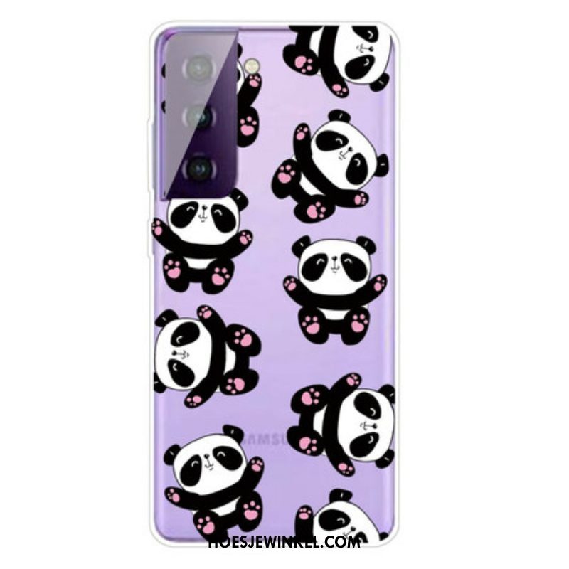 Hoesje voor Samsung Galaxy S21 5G Top Panda's Plezier