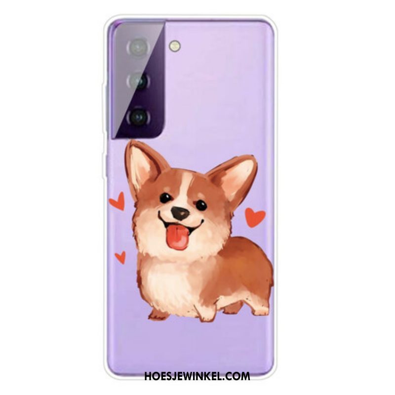 Hoesje voor Samsung Galaxy S21 FE Mijn Kleine Hond
