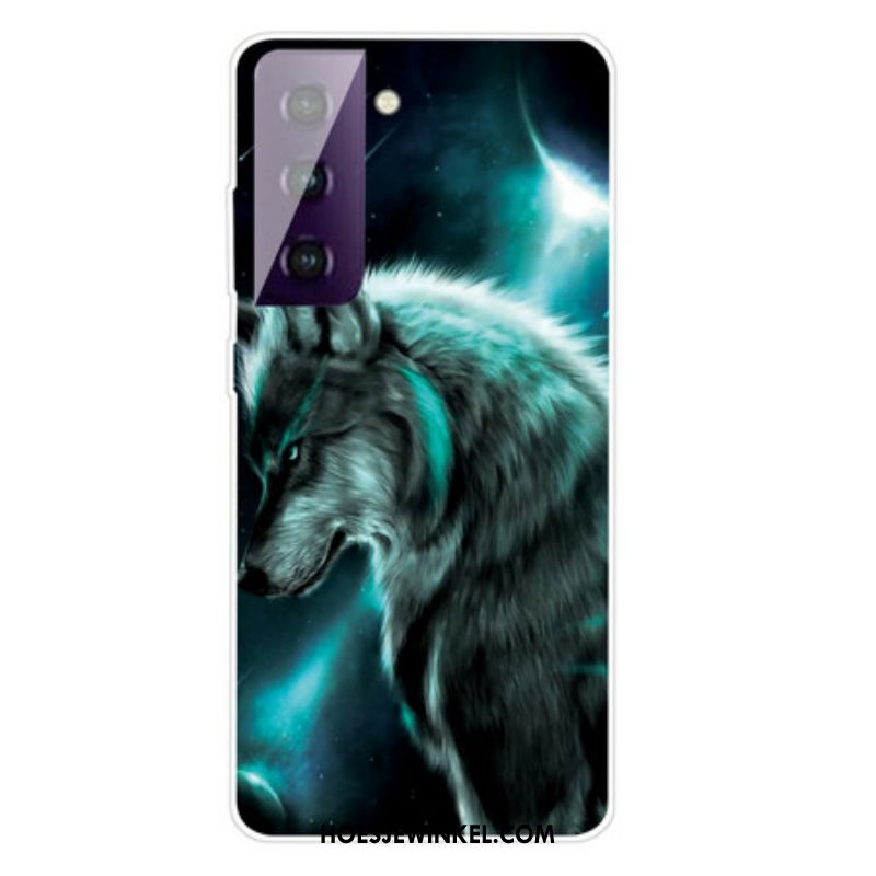 Hoesje voor Samsung Galaxy S21 Plus 5G Koninklijke Wolf