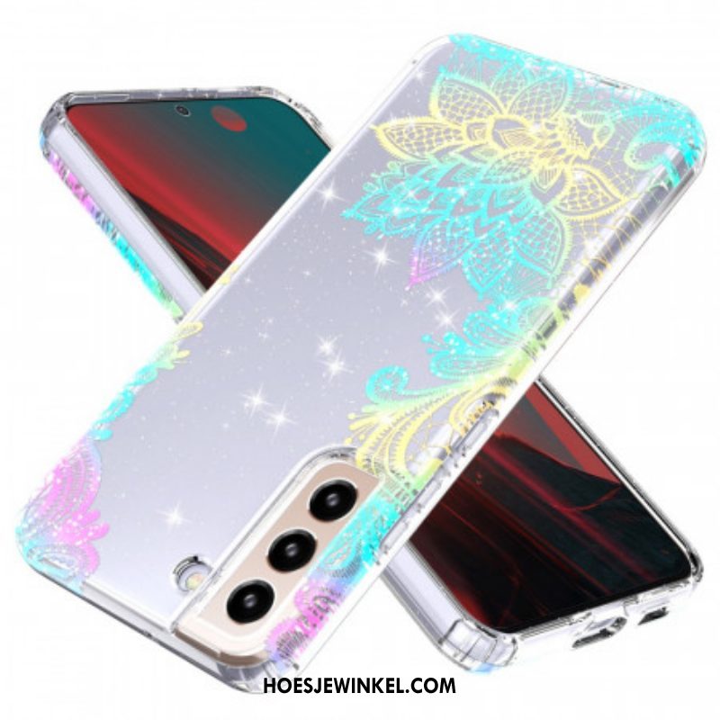 Hoesje voor Samsung Galaxy S22 5G Flexibele Siliconen Mandala