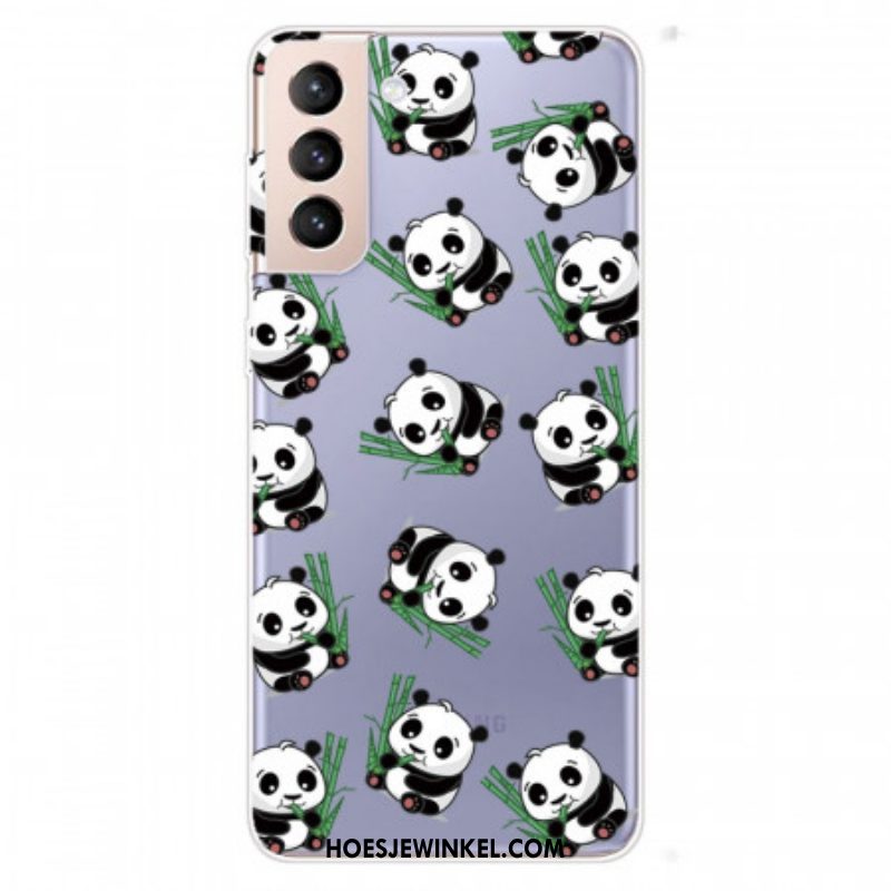 Hoesje voor Samsung Galaxy S22 5G Kleine Panda's