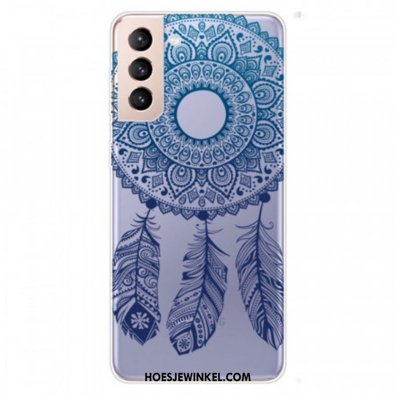 Hoesje voor Samsung Galaxy S22 Plus 5G Enkelbloemige Mandala