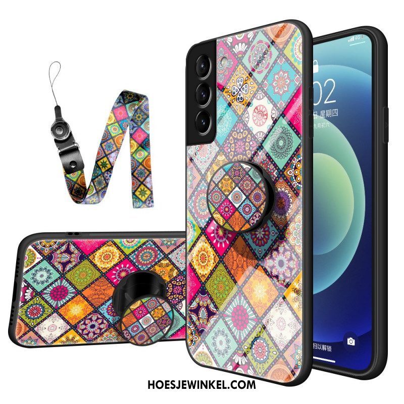 Hoesje voor Samsung Galaxy S22 Plus 5G Lapwerk Magnetische Houder