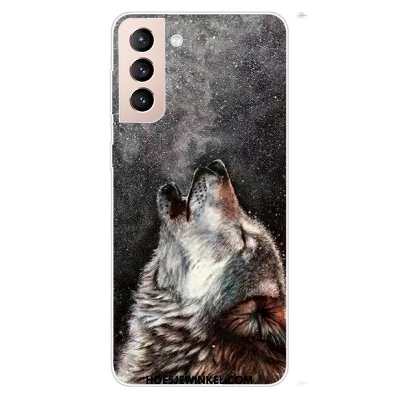 Hoesje voor Samsung Galaxy S22 Plus 5G Sublieme Wolf