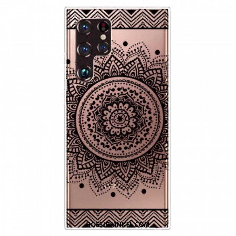 Hoesje voor Samsung Galaxy S22 Ultra 5G Mooie Mandala