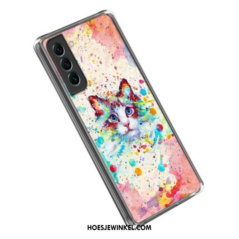 Hoesje voor Samsung Galaxy S23 5G Katten Kunst