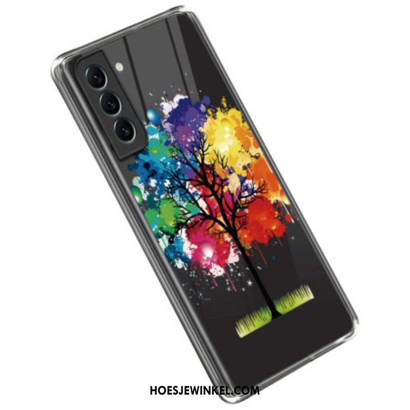 Hoesje voor Samsung Galaxy S23 5G Naadloze Aquarel Boom