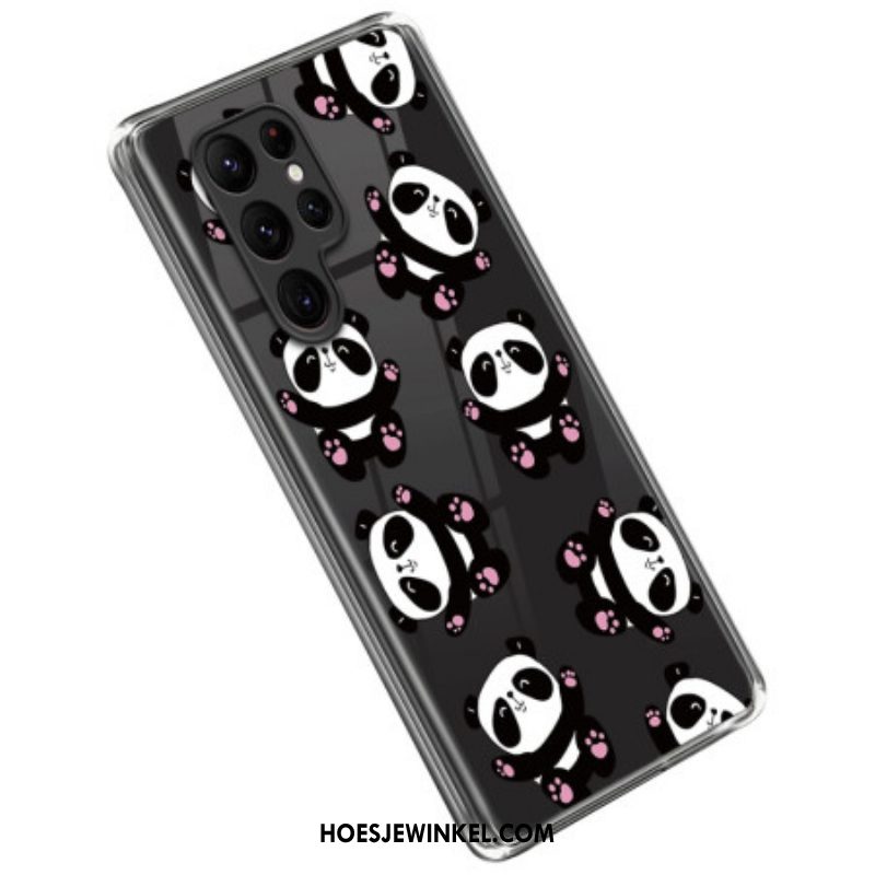 Hoesje voor Samsung Galaxy S23 Ultra 5G Meerdere Panda's