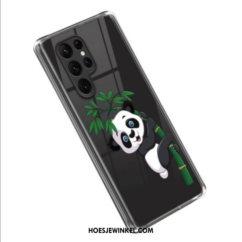 Hoesje voor Samsung Galaxy S23 Ultra 5G Panda Bamboe