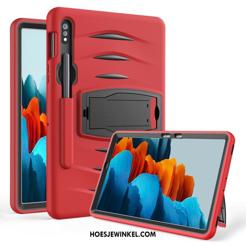 Hoesje voor Samsung Galaxy Tab S8 / Tab S7 Bescherming Hoesje Bumperbescherming Met Beugel