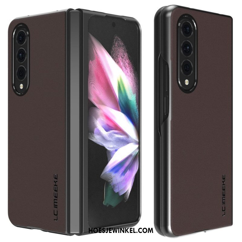 Hoesje voor Samsung Galaxy Z Fold 4 Lc. Imeeke Zacht Kunstleer