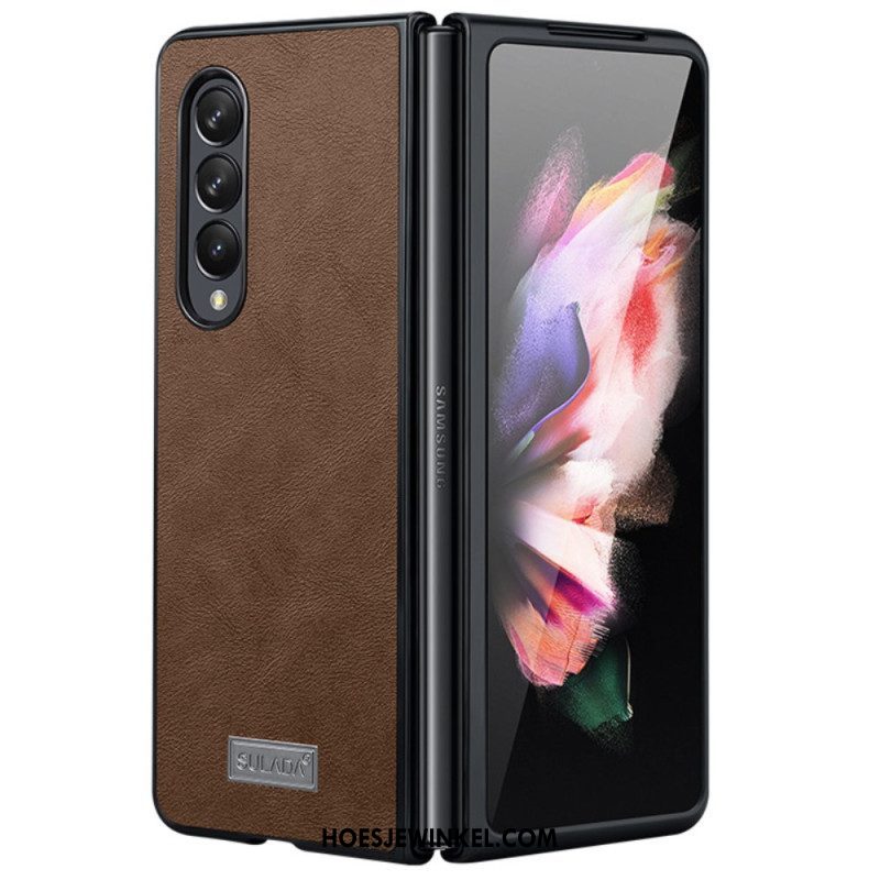 Hoesje voor Samsung Galaxy Z Fold 4 Sulada Textuur Coid