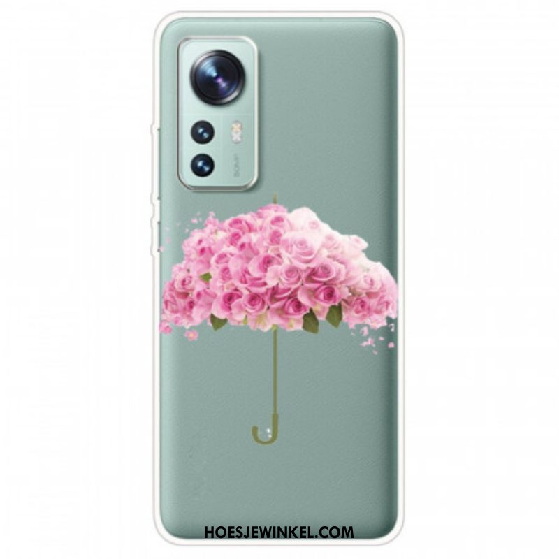 Hoesje voor Xiaomi 12 / 12X Bloemen Paraplu