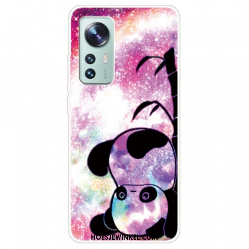 Hoesje voor Xiaomi 12 / 12X Panda En Bamboe