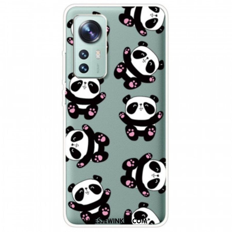 Hoesje voor Xiaomi 12 / 12X Top Panda's Plezier