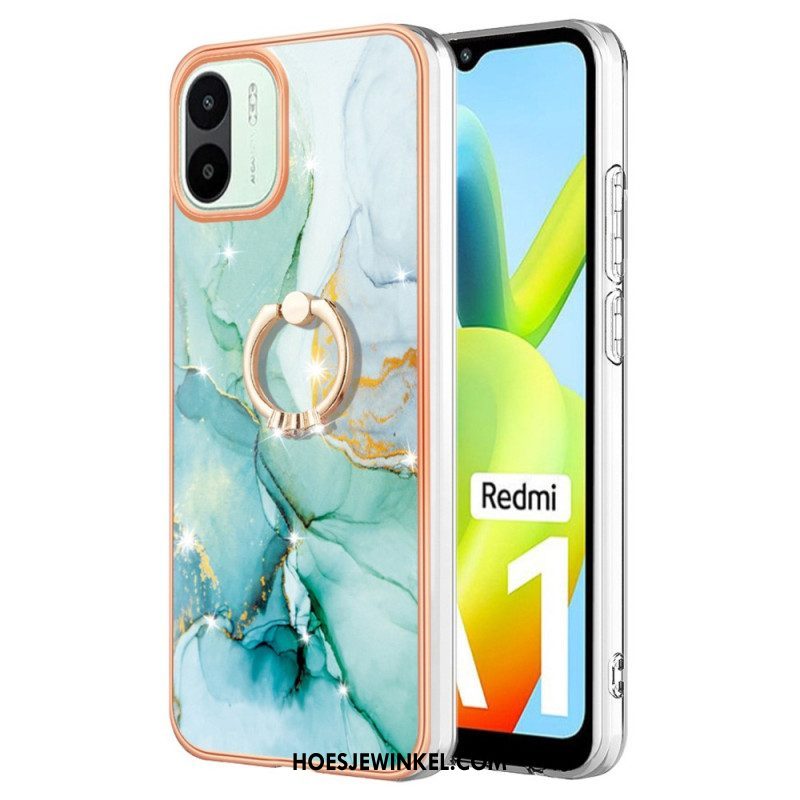 Hoesje voor Xiaomi Redmi A1 Marmer Met Ringsteun