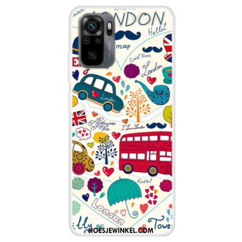 Hoesje voor Xiaomi Redmi Note 10 / 10S Het Londense Leven