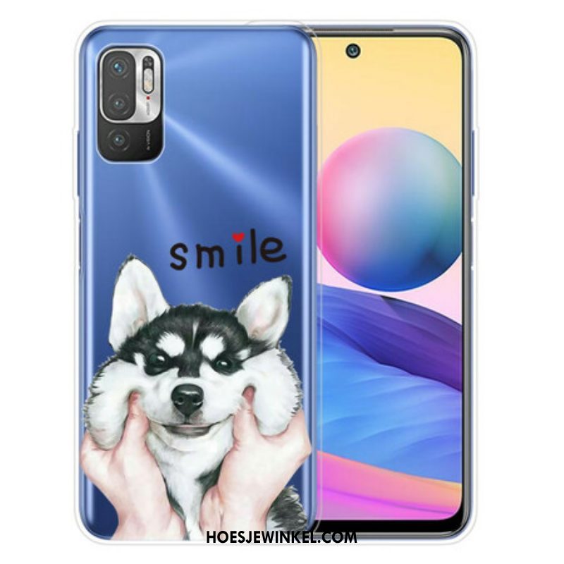 Hoesje voor Xiaomi Redmi Note 10 5G Lach Hond