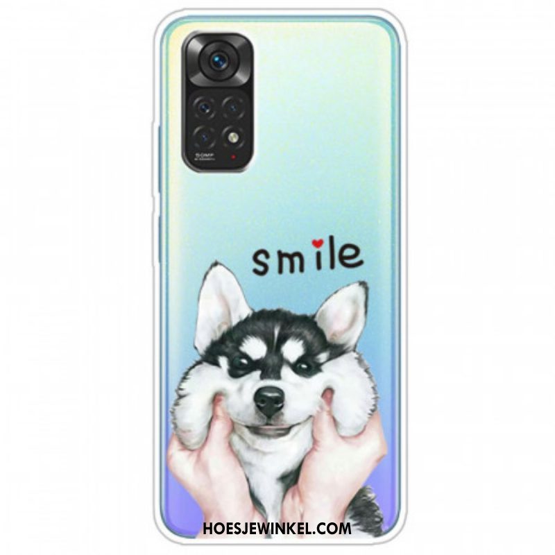 Hoesje voor Xiaomi Redmi Note 11 / 11S Lach Hond