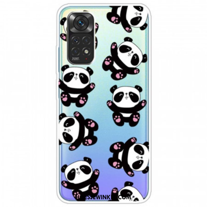 Hoesje voor Xiaomi Redmi Note 11 / 11S Leuke Panda's