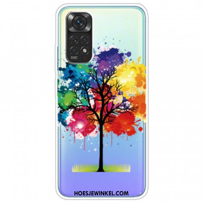 Hoesje voor Xiaomi Redmi Note 11 / 11S Naadloze Aquarel Boom