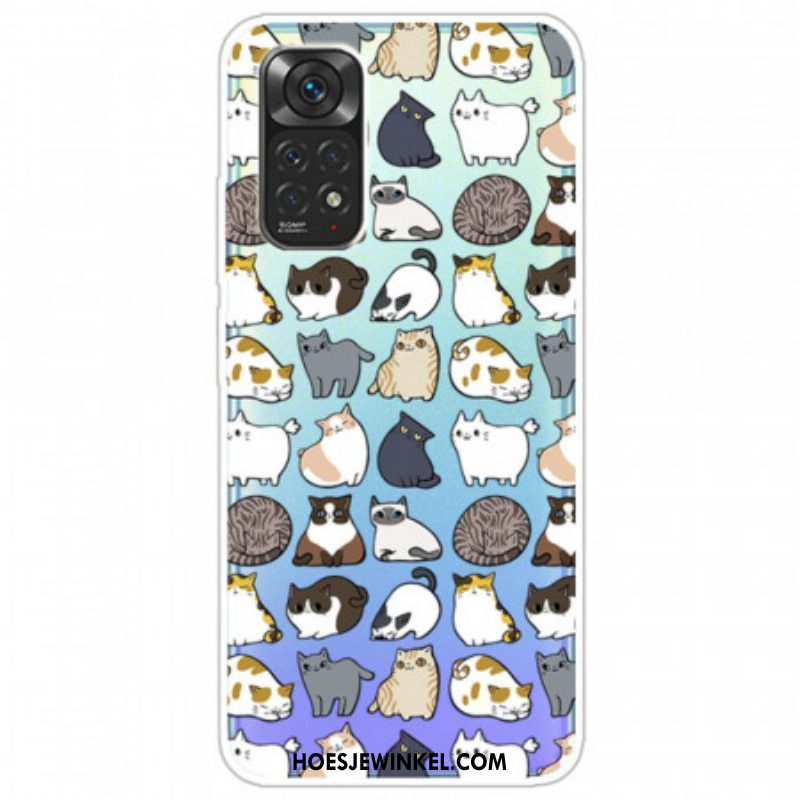 Hoesje voor Xiaomi Redmi Note 11 / 11S Topkatten