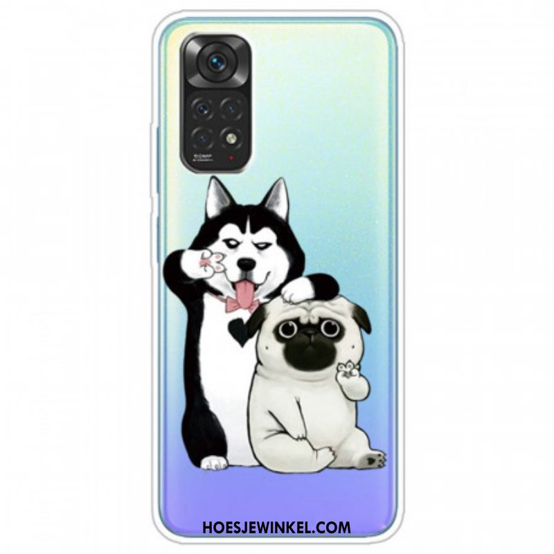 Hoesje voor Xiaomi Redmi Note 11 Pro / 11 Pro 5G Grappige Honden