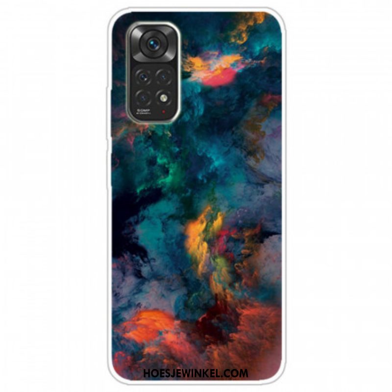 Hoesje voor Xiaomi Redmi Note 11 Pro / 11 Pro 5G Kleurrijke Wolken