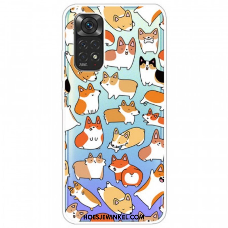 Hoesje voor Xiaomi Redmi Note 11 Pro / 11 Pro 5G Meerdere Honden