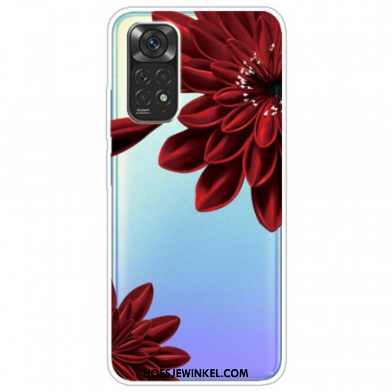 Hoesje voor Xiaomi Redmi Note 11 Pro / 11 Pro 5G Wilde Bloemen