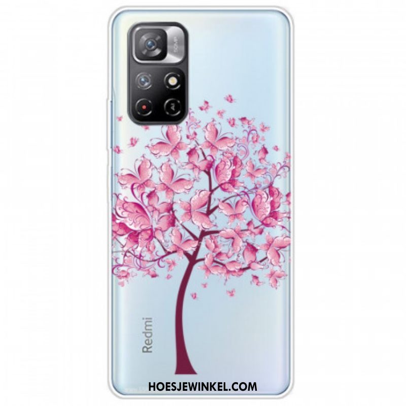 Hoesje voor Xiaomi Redmi Note 11 Pro Plus 5G Roze Boom
