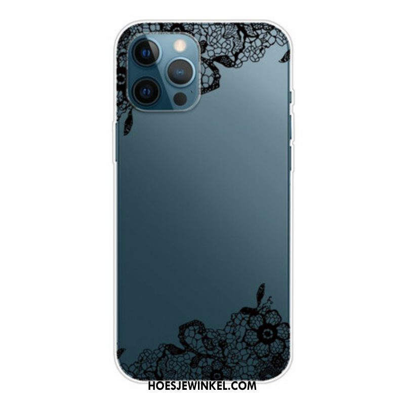 Hoesje voor iPhone 13 Pro Fijne Kant